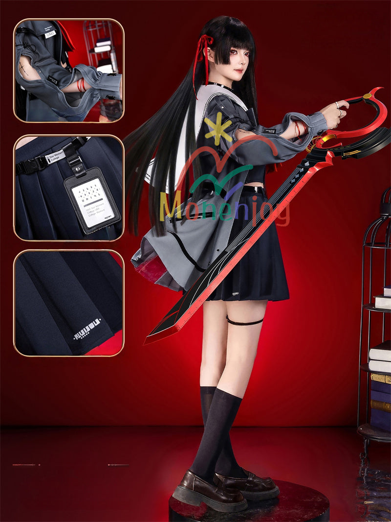 Monenjoy 鳴潮 千咲 コスプレ衣装 JK服 WutheringWaves おもちゃ