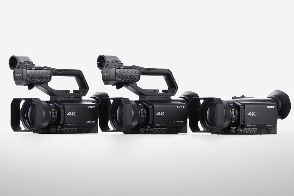 ソニー、4K HDRハンディカム「FDR-AX700」を欧州発表。XDCAMやNXCAMも