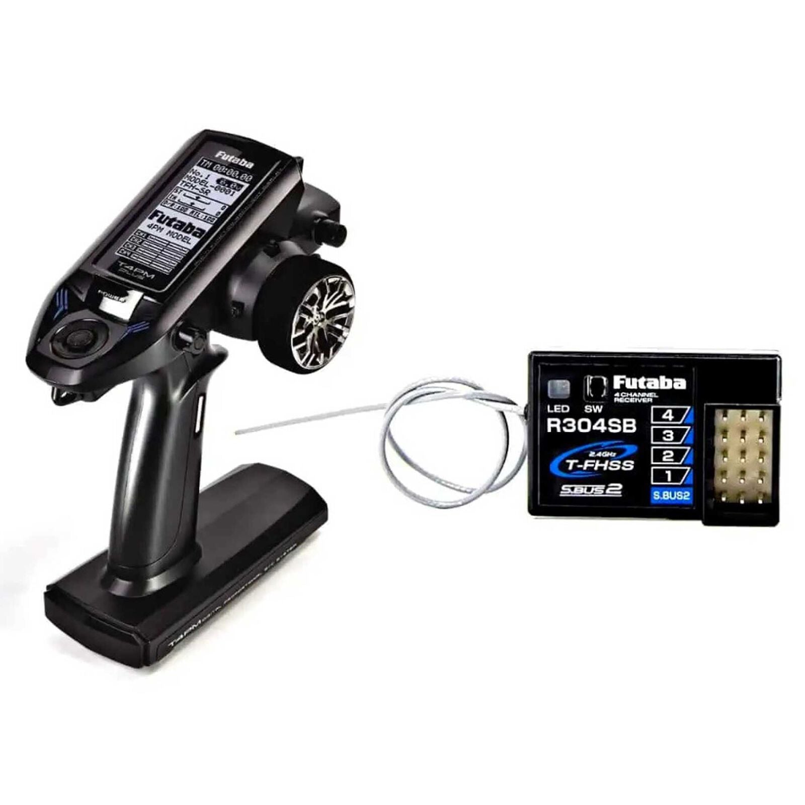 Futaba 4PM Plus Transmitter - 4-Channel 2.4GHz T-FHSS Radio System