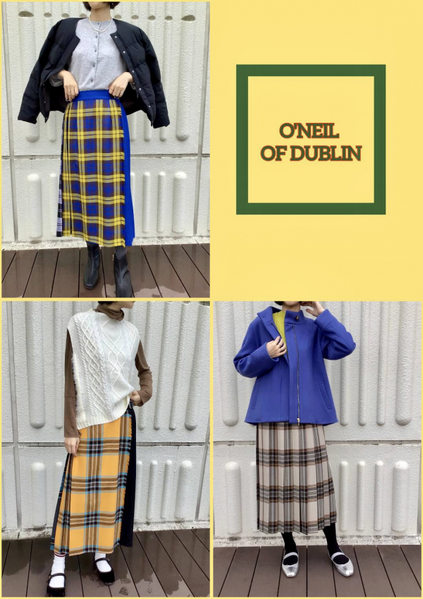 O'NEIL OF DUBLIN】 別注スカート！ | ショップブログ | 東急百貨店