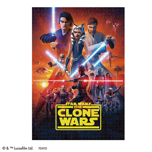 ジグソーパズル 1000ピース 「STAR WARS:The Clone Wars」W-1000-695
