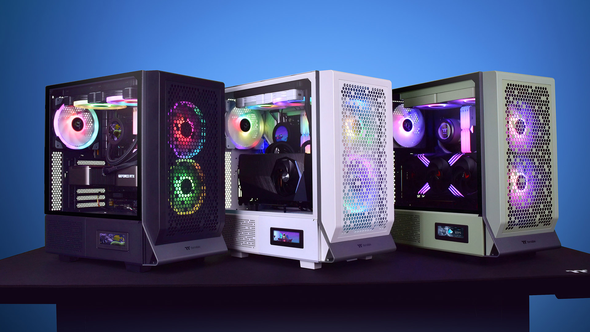 Ceres 300 TG ARGB Matcha Green Mid Tower Chassis