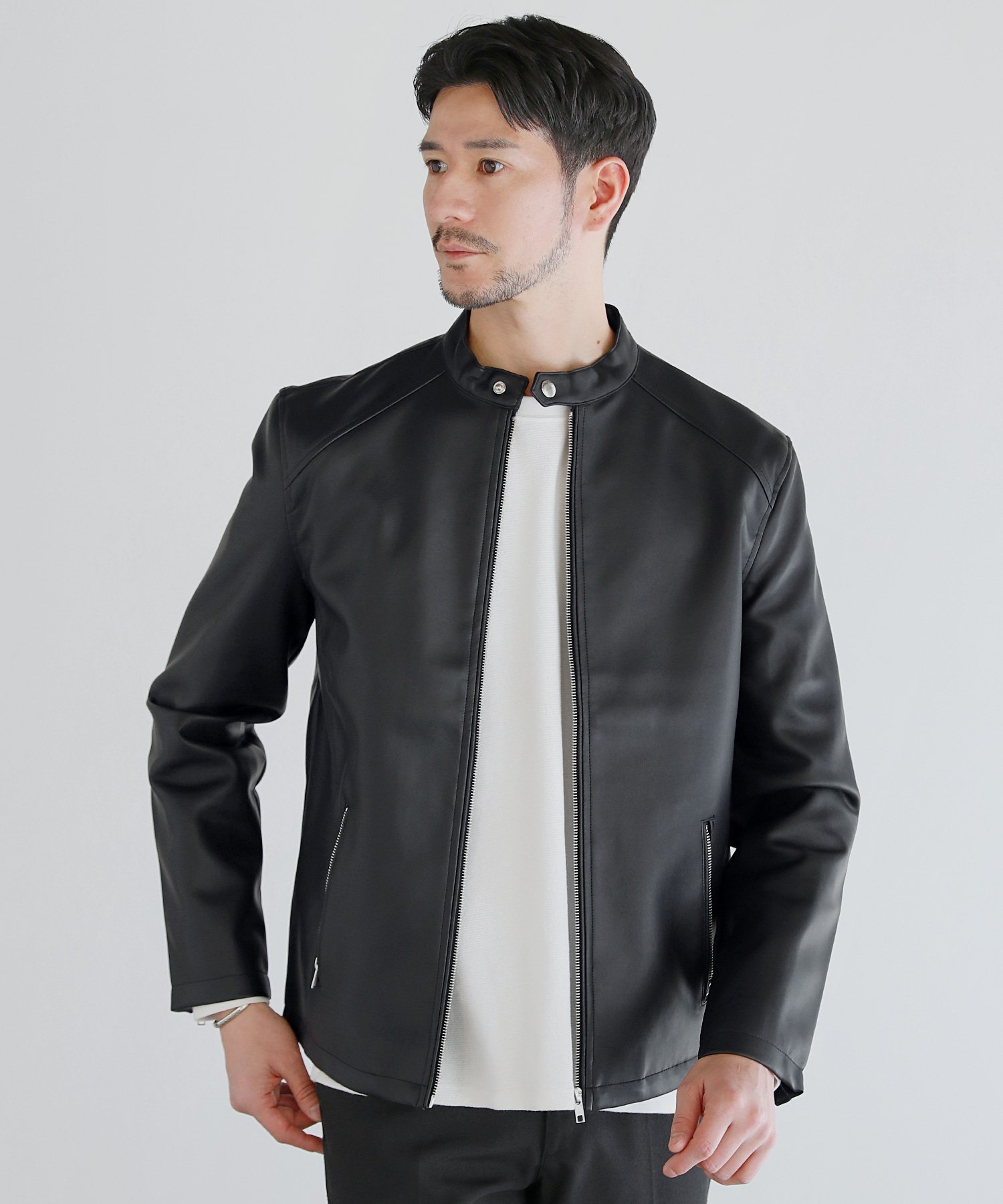 楽天市場】gap シングルライダースジャケットの通販