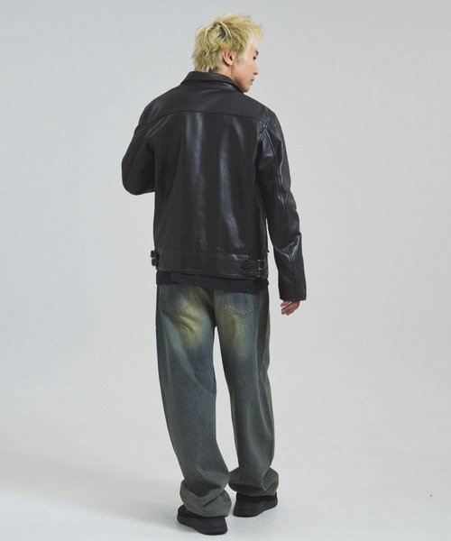 JACKROSE｜JE-BUFFARO CALF LEATHER SINGLE RIDERS JACKET 2025(MENS
