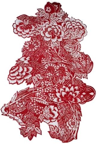 楽天市場】中華風切り絵・中国陝北民間芸術剪紙 切り絵 民芸品 切紙