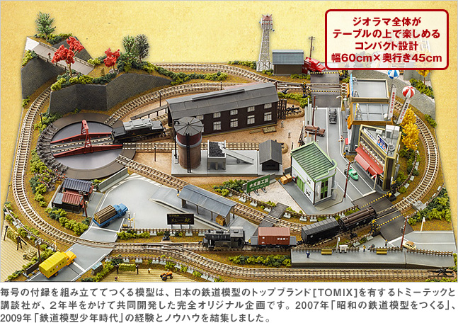 週刊 SL鉄道模型 Nゲージジオラマ製作マガジン｜定期購読