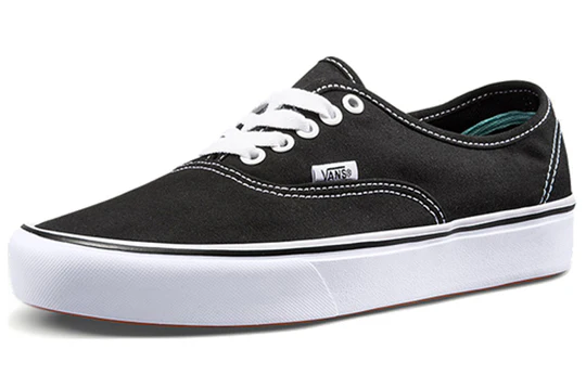 Vans Authentic ComfyCush Black & White | Halby's