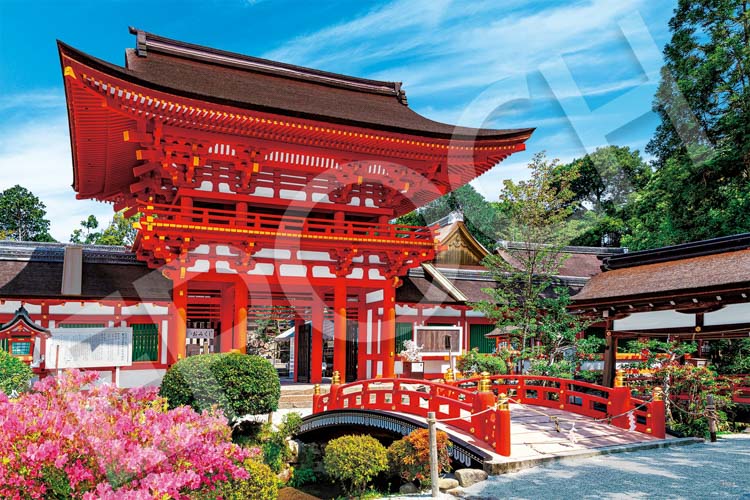 EPO-22-108s 風景 古都の雅 上賀茂神社 -京都 2016ピース ［CP-JS