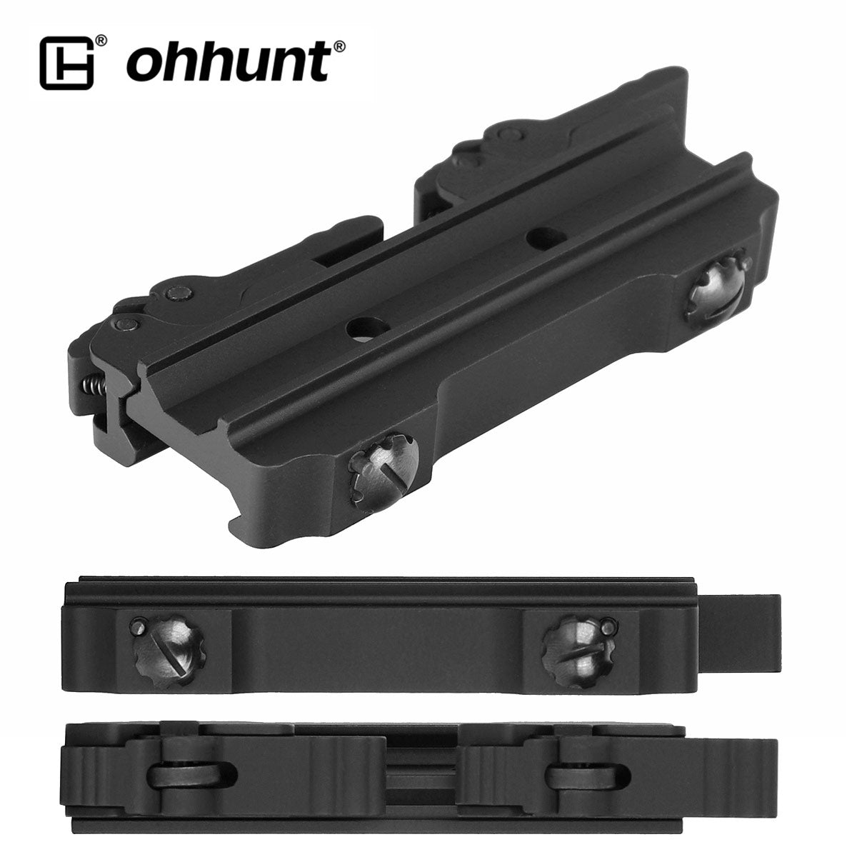 ohhunt® スライド式クイックリリーススコープマウント ピカティニー