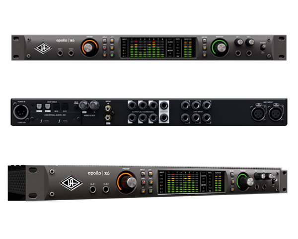 Universal Audioの高品質オーディオインターフェイスApollo X6