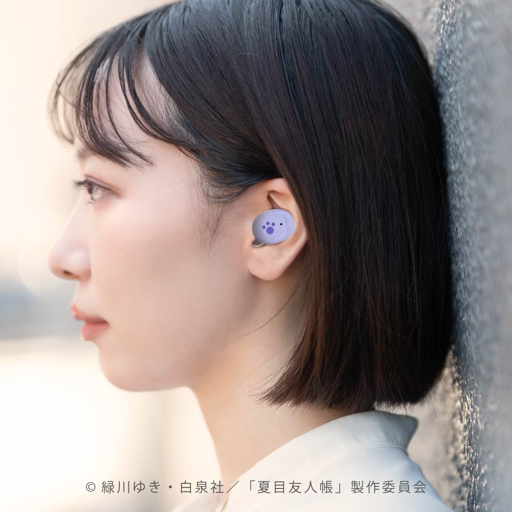 待望の第2弾！「ニャンコ先生 完全ワイヤレスイヤホン」が好評発売中