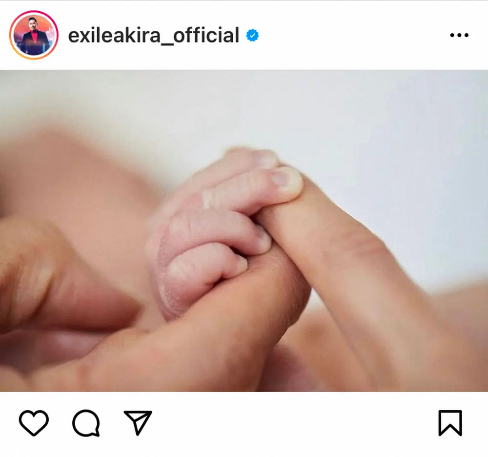 EXILE AKIRA公式インスタグラム（＠exileakira_official）より