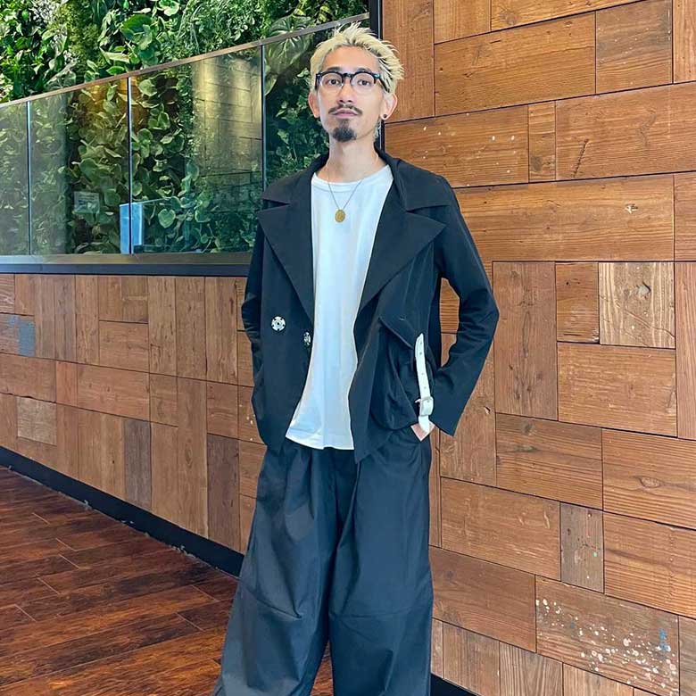 999.9 ブラック×クリア ツートンのメガネ。 | 福岡パルコ店 | STYLING