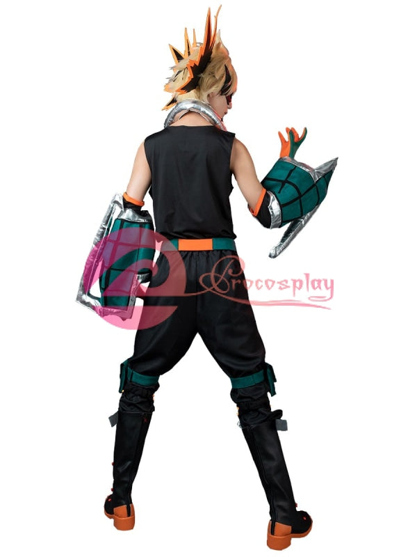 爆豪勝己 ヒーローコスチューム Ver コスプレ衣装 僕のヒーロー