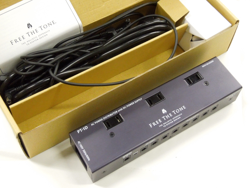 FREE THE TONE PT-1D/ AC POWER DISTRIBUTOR with DC POWER SUPPLY