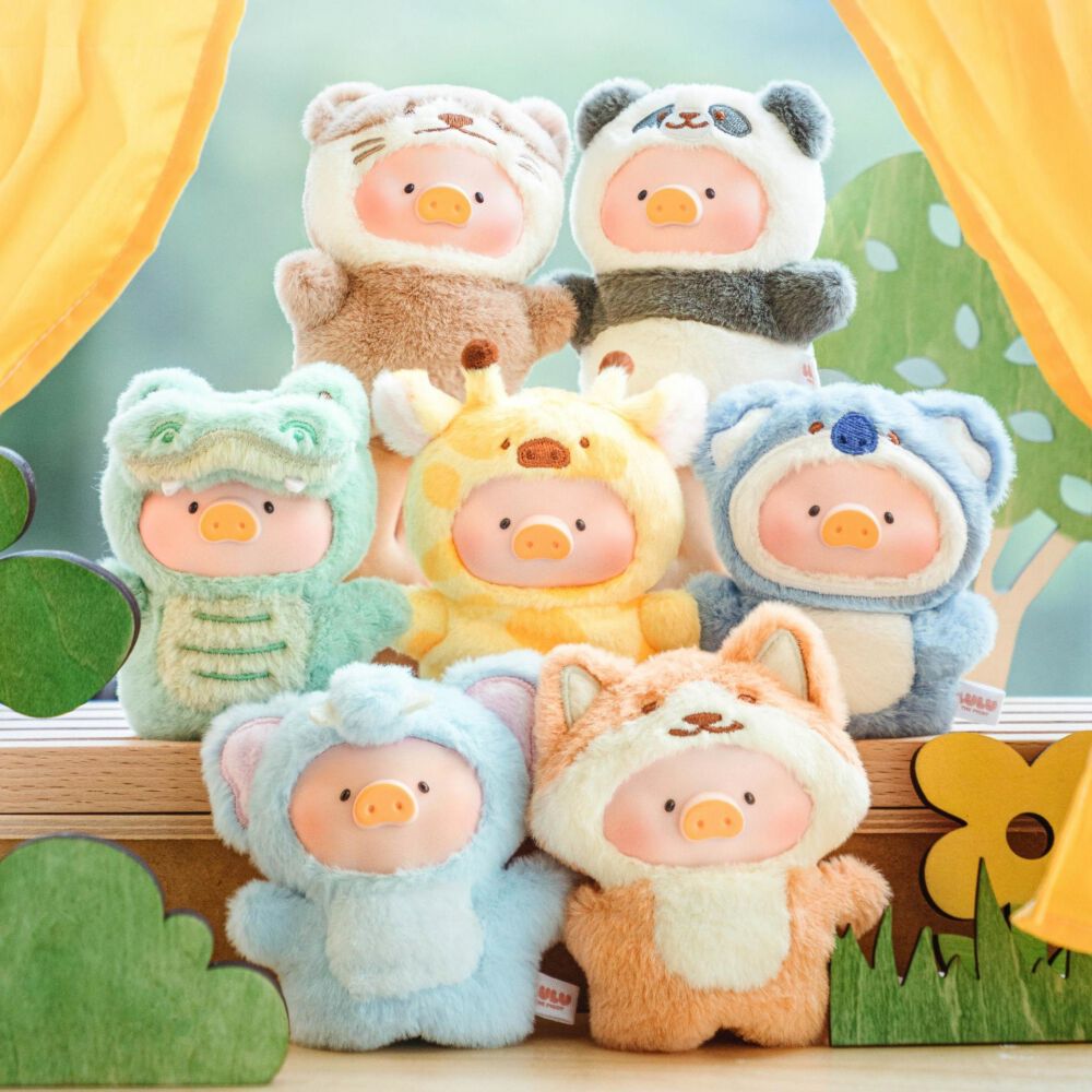 LULU THE PIGGY ANIMAL PARTY PUPPET KEYCHAIN SERIES ルル・ザ