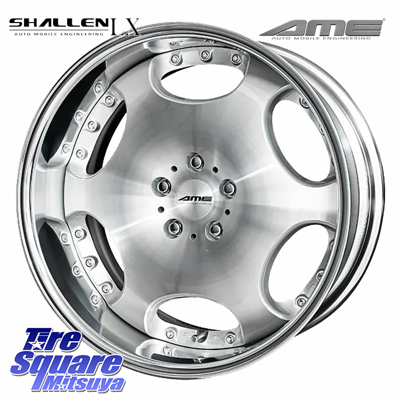 KYOHO AME SHALLEN LX O-disk リバースリム 2ピース ホイール 20インチ