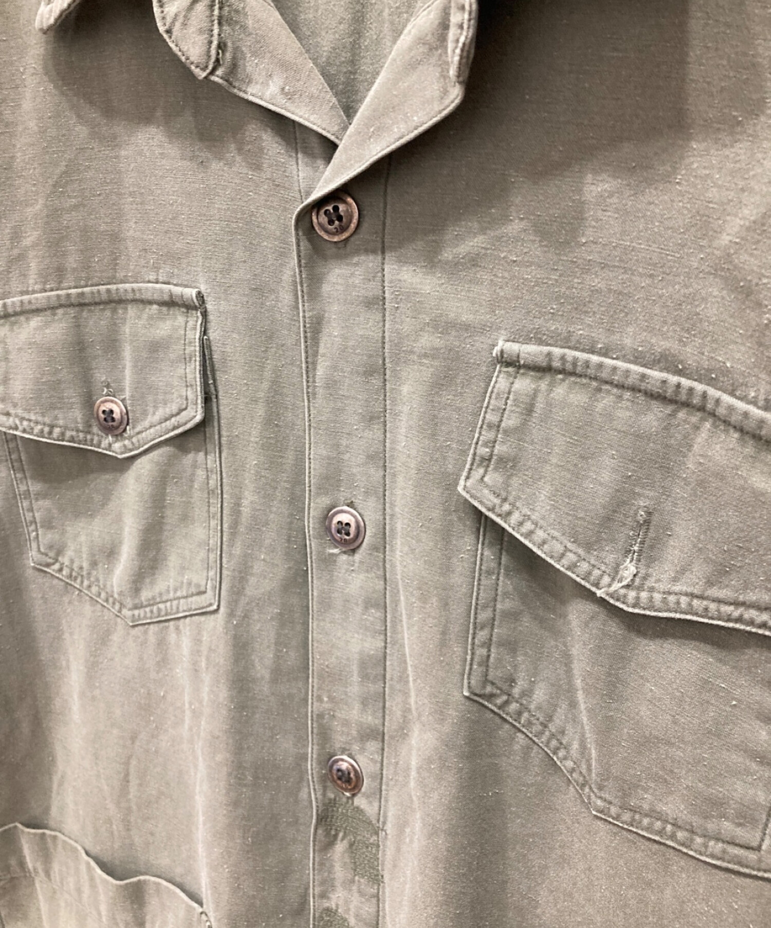 中古・古着通販】GREG LAUREN (グレッグローレン) Boxy Studio Shirt