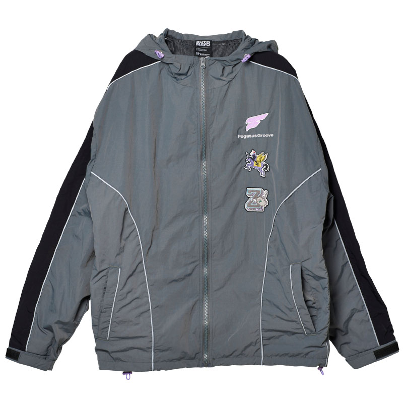 Nylon Jacket (Gray) - ZUTOMAYO MART