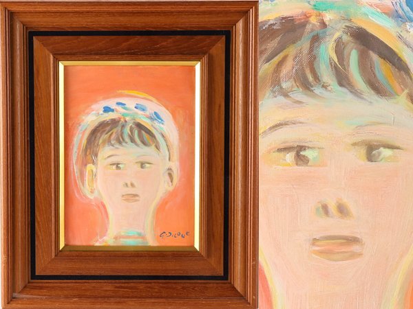 Yahoo!オークション -「:井上」(人物画) (油彩)の落札相場・落札価格