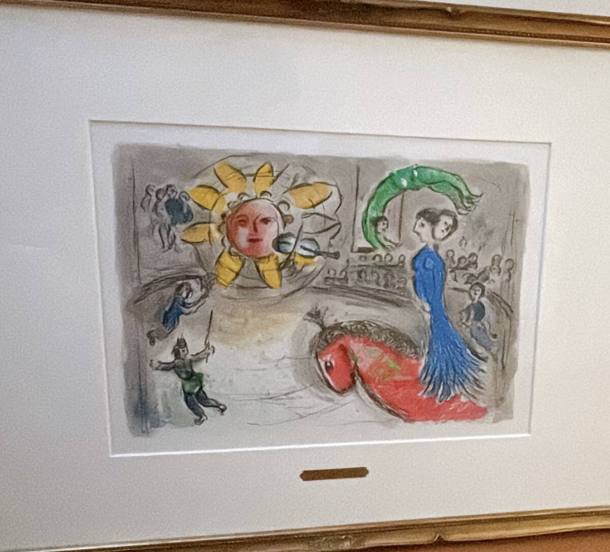Yahoo!オークション -「シャガール リトグラフ サイン」(版画) (美術品