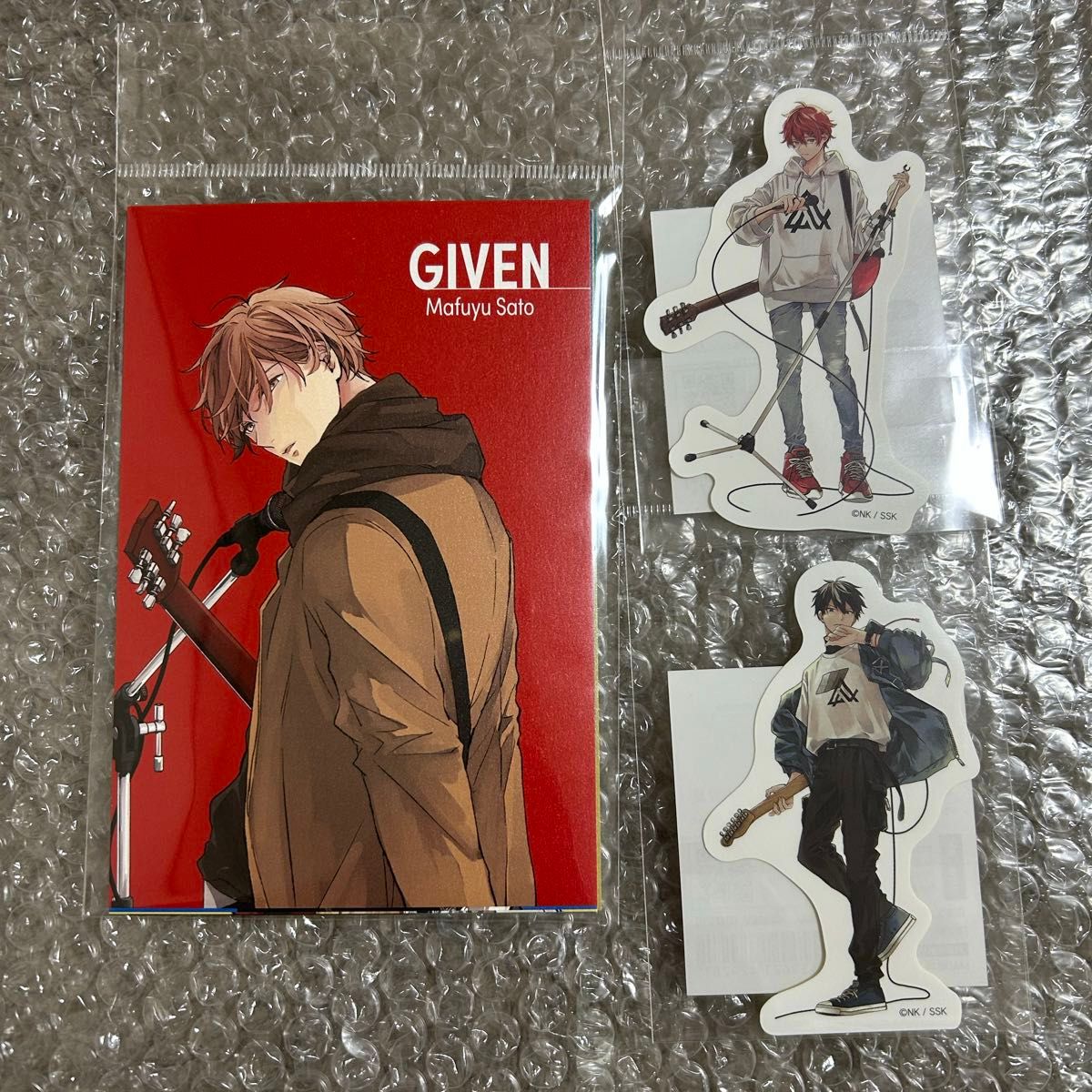 りつまふ ギヴン展 入場特典 ギヴン展 ENCORE 色紙 2種セット 真冬