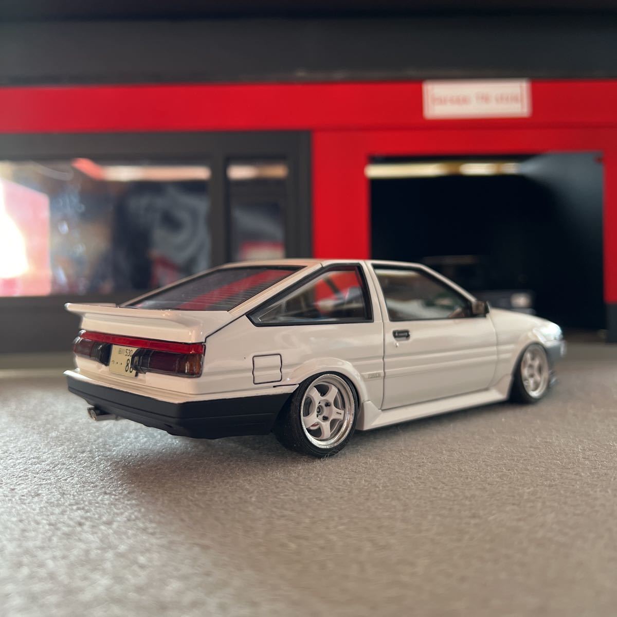 1/24 アオシマ製 トヨタ スプリンタートレノ AE86｜Yahoo!フリマ（旧