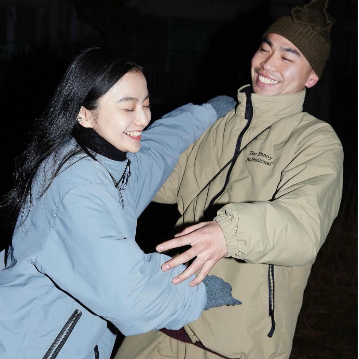 即日発送】ENNOY NYLON PADDED JACKET size M エンノイ中綿ジャケット