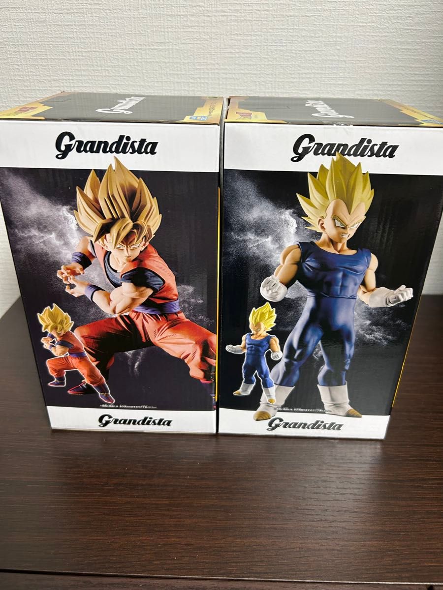 ドラゴンボールZ フィギュア Grandista 孫悟空 ベジータ 2種セット