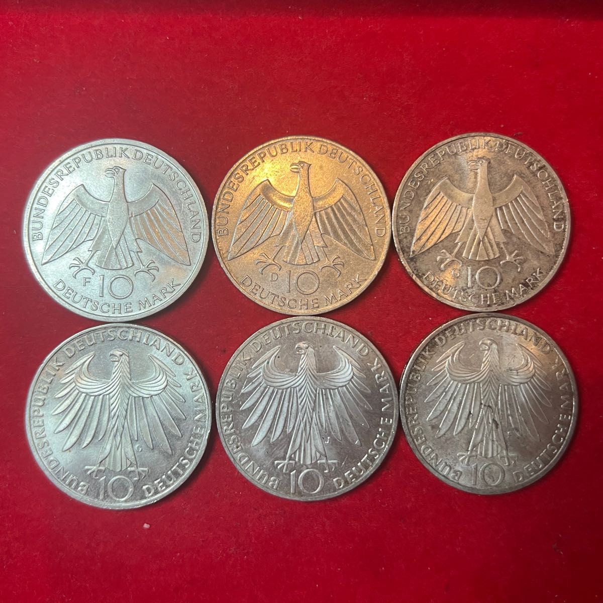 ドイツ ミュンヘンオリンピック 10マルク 銀貨 1972年 外国 記念硬貨