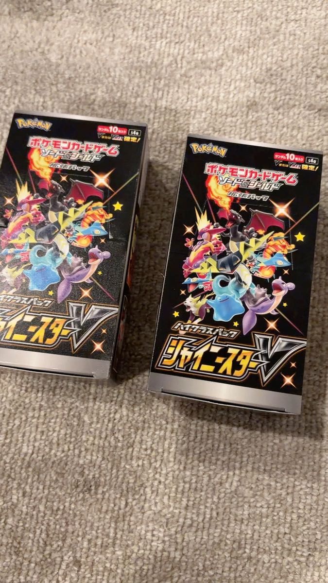 ポケモンカードゲーム クレイバースト シュリンク付 新品 未開封 2BOX