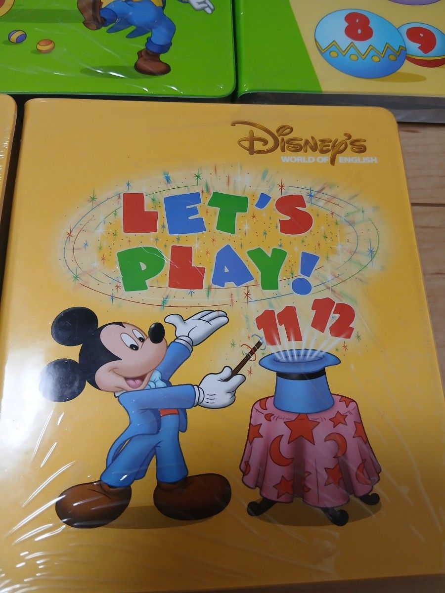 新品 未開封 レッツプレイ DVD ディズニー英語システム 全8巻 Let's