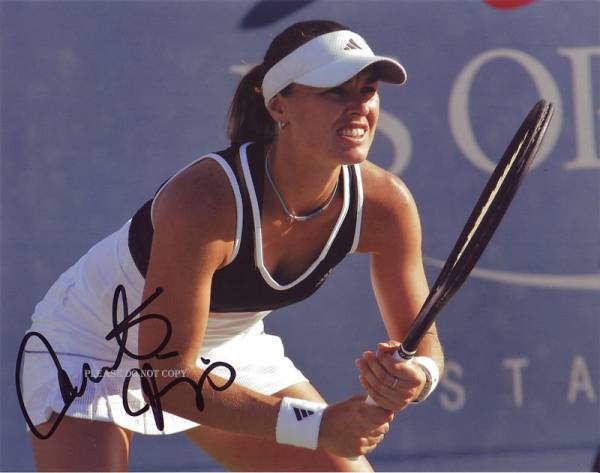 Yahoo!オークション - MARTINA HINGIS マルチナ・ヒンギス サイン フォ