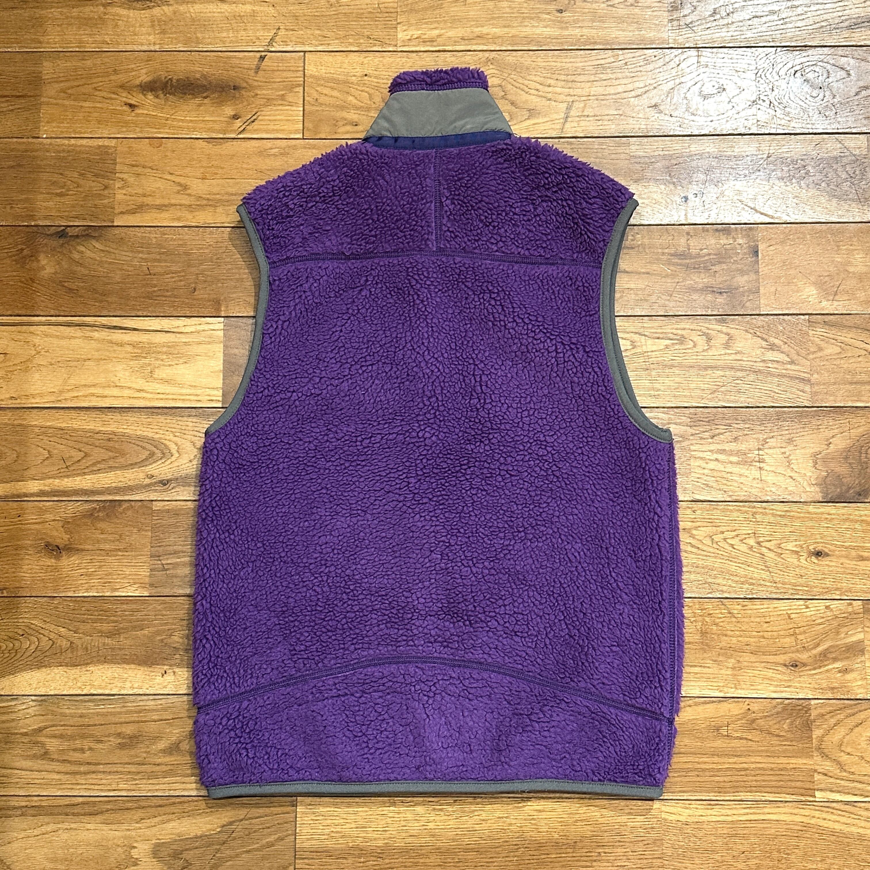 2010 Purple】patagonia Retro-X Vest XS パタゴニア レトロX ベスト