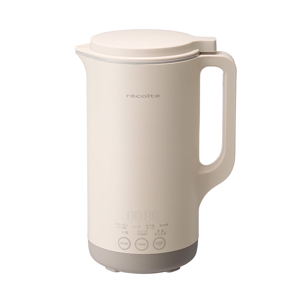ノベルティ付き】レコルト自動調理ポット ラージ ／ クリームホワイト