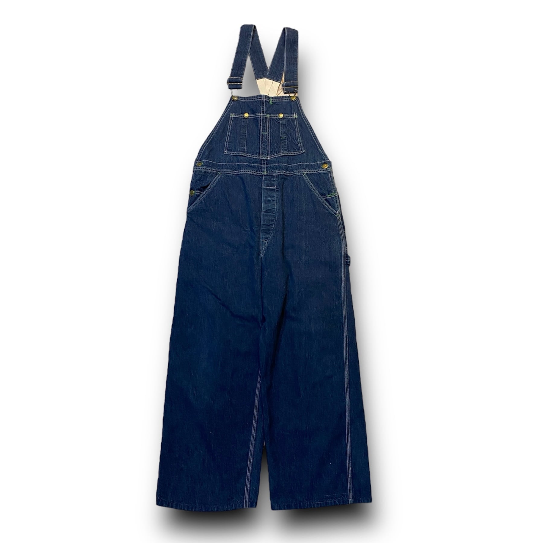 60年代 OSHKSH B'gosh デニムオーバーオール ローバック オシュコシュ