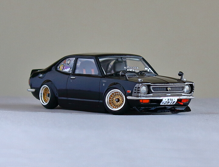 完成品：TE27 カローラレビン：サガミノクニノモータース