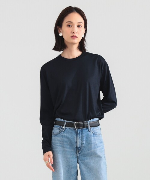 セール】【1/9値下げ】【別注】SLOANE / ウール クルーネック ロング