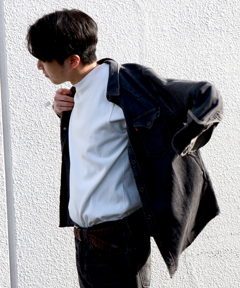 JACKSON WORKER」デニムシャツ(L ブラック): トップス｜Right-on公式
