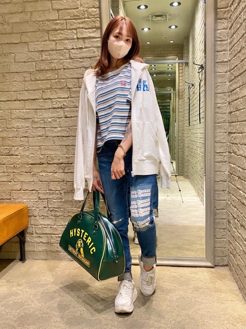 HYSTERIC GLAMOURアミュプラザ博多店NAGISAさんのボストンバッグを使っ