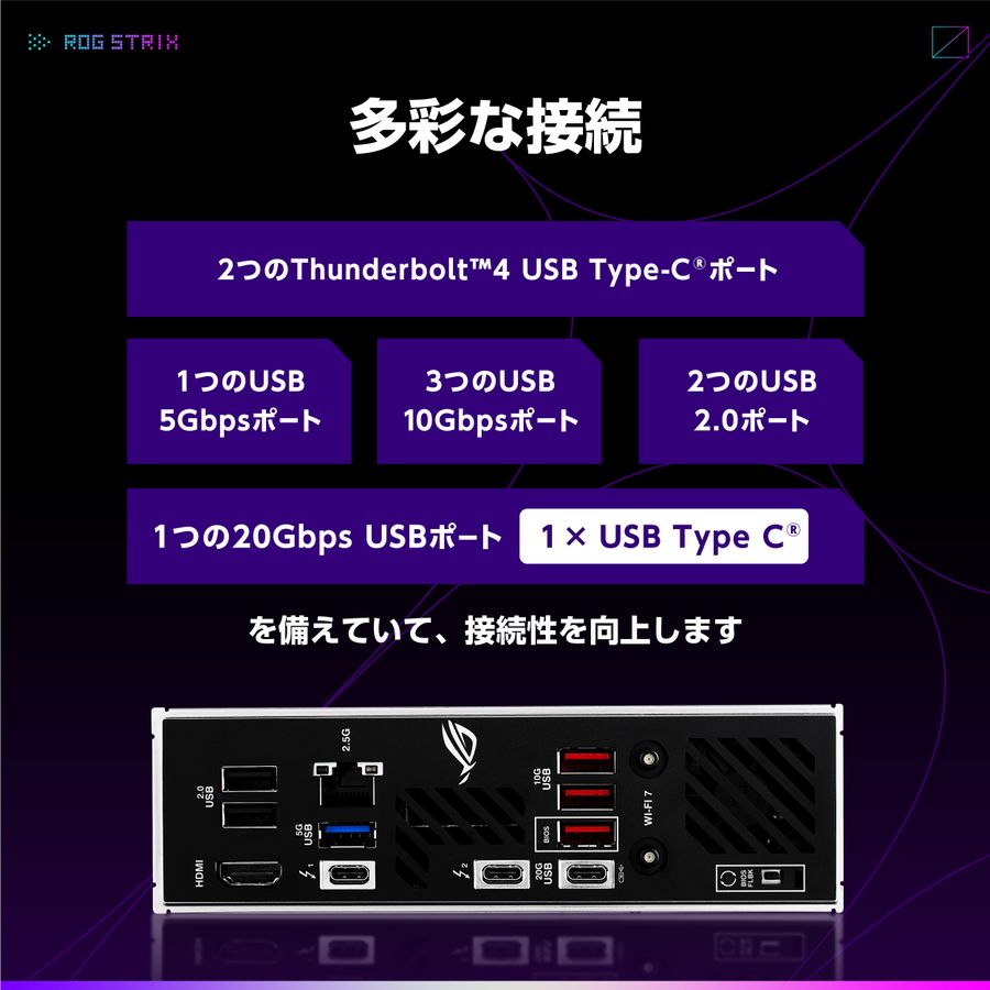 ASUS エイスース ROG STRIX Z890-I GAMING WIFI｜ツクモ公式通販サイト