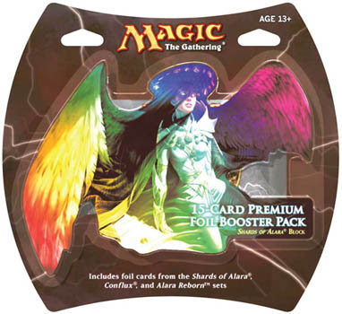 1パック)《アラーラの断片ブロック Premium Foil Booster Pack ○英語