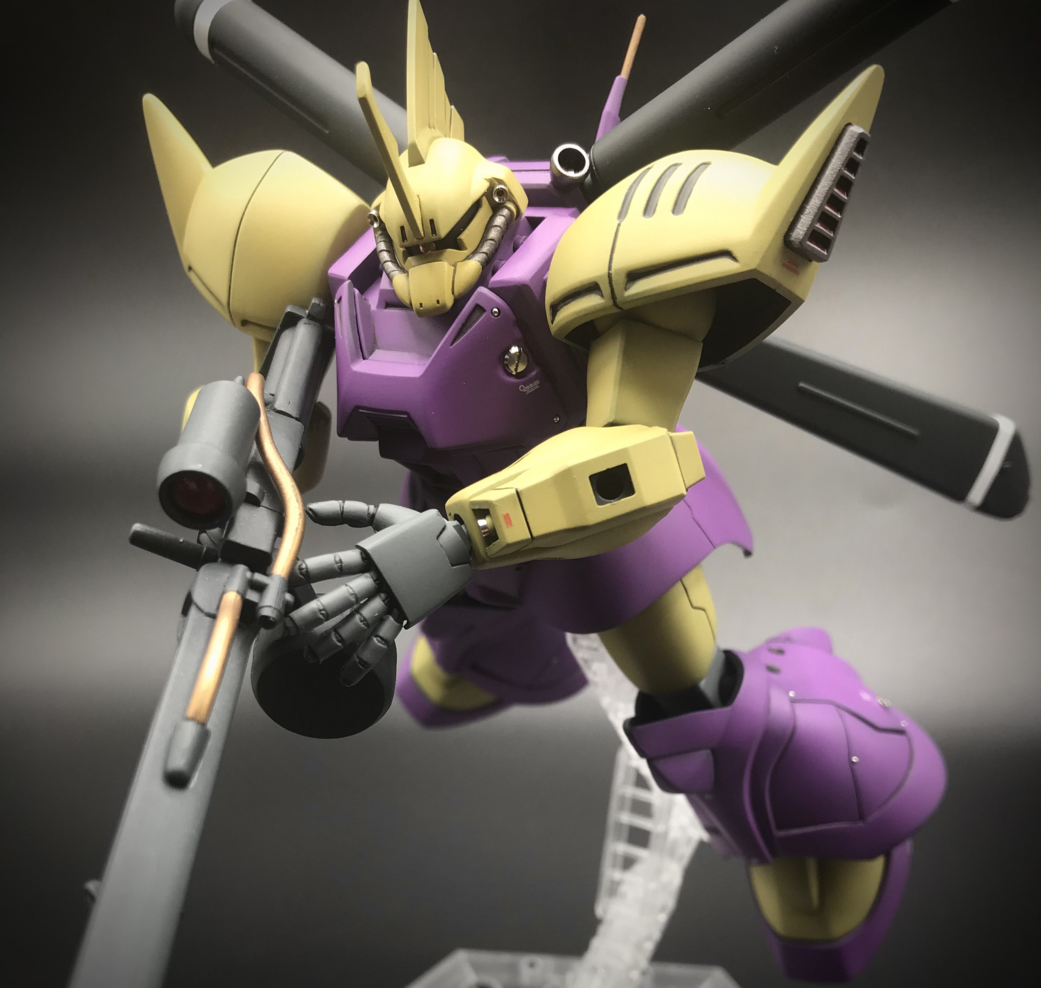 HGUC MS-14Fs ゲルググM シーマカスタム｜GOLFボールさんのガンプラ
