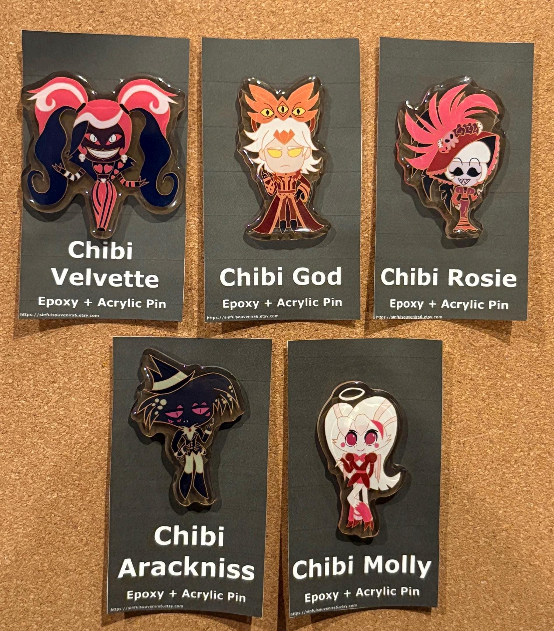 Helluvaboss pins - Etsy 日本