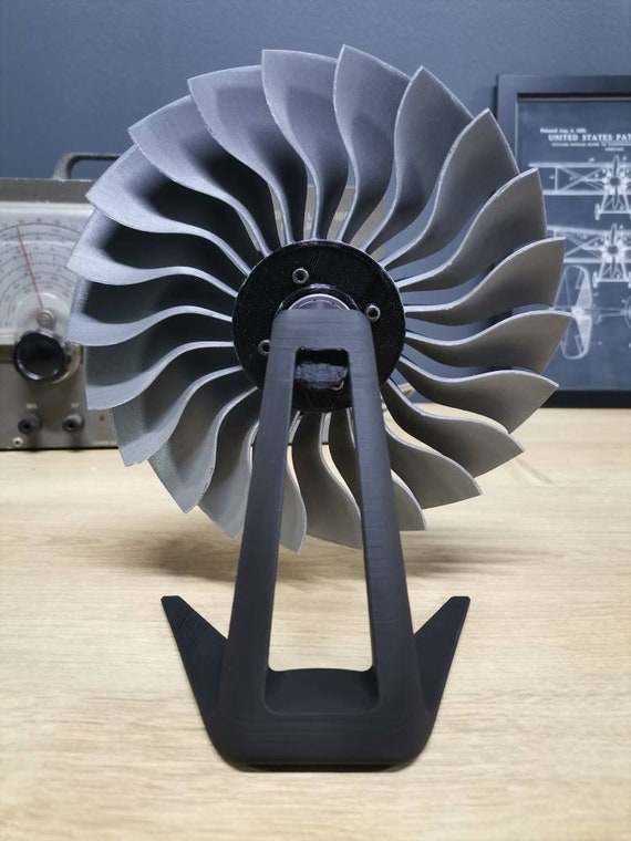 ジェットエンジン、ターボファンブレード、装飾、飛行機のモーター