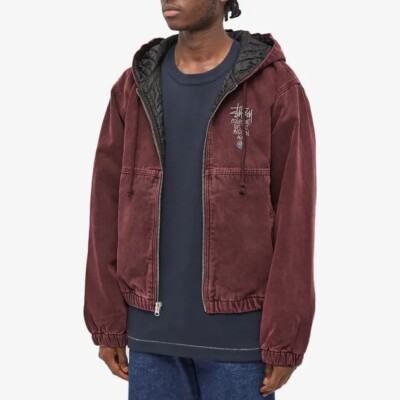 STUSSY CANVAS INSULATED WORK JACKET SİZE S | eBay