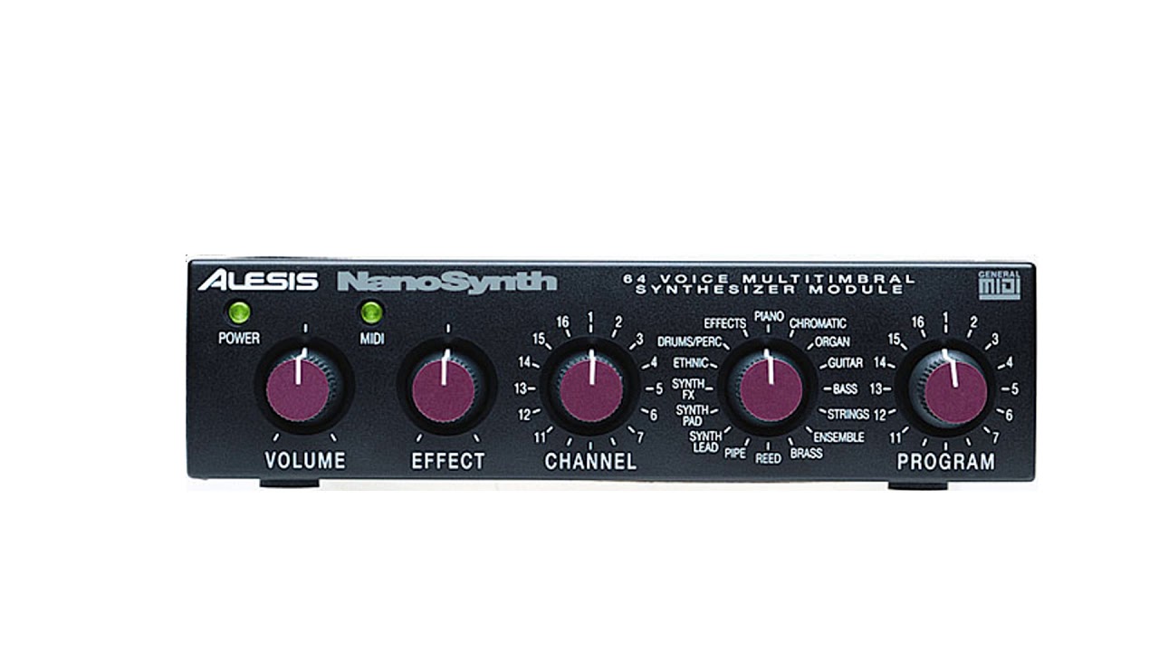 Alesis NanoSynth Demo Sequence - Herb Jimmerson - YouTube