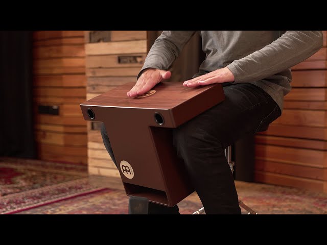 MEINL Percussion - Turbo Slaptop Series Cajon - Walnut - TOPCAJ2WN
