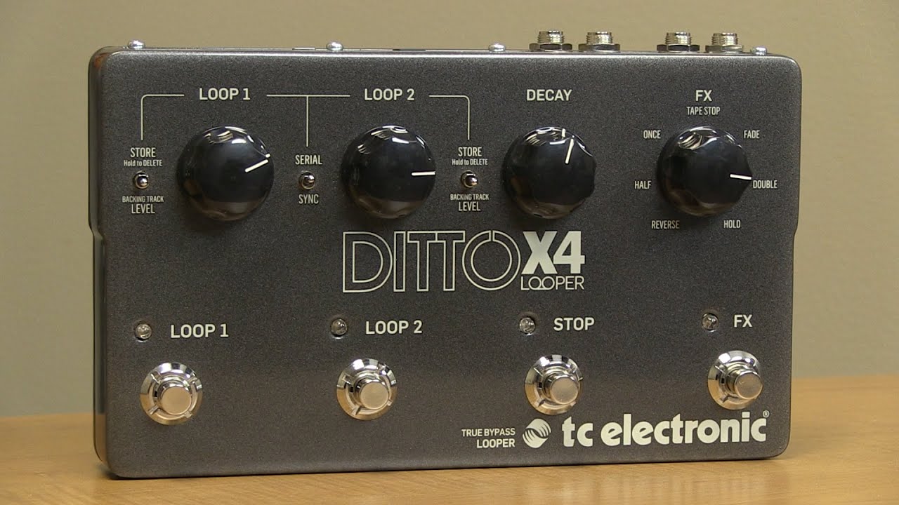 TC Electronic | Product | DITTO X4 LOOPER