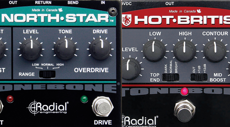 Radial Tonebone Hot British V9 and North-Star – Vintage Guitar